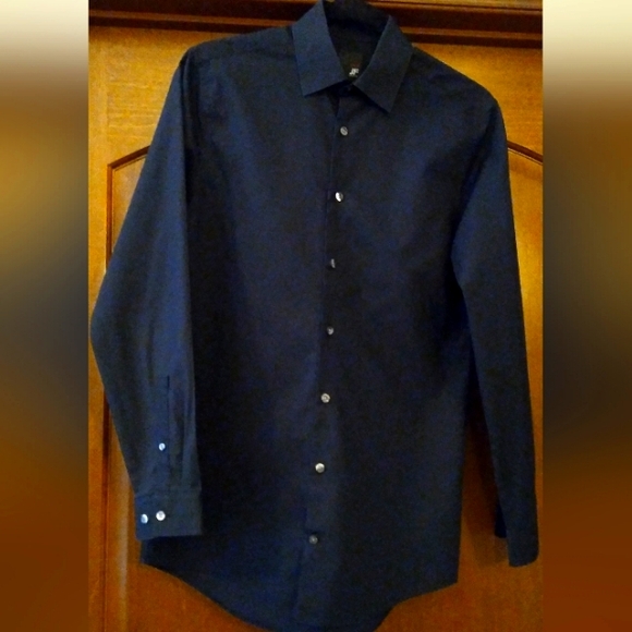 J.Ferrar men small dress shirt - Picture 1 of 12